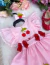 Vestido/Romper Cerejinha Rosa na internet