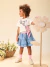 Blusa Infantil MC Bolsinha Hello Kitty e Melody Milk- Momi J7297