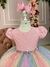 Vestido Infantil Arco-Íris Colorido - comprar online