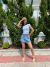 Short Saia Jeans