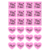 56 Calcos "Feliz Día" en papel adhesivo violeta en internet