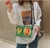 Bolsa batatas fritas bolsa moda lona bolsa de ombro - loja online