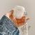 Cute Butterfly Soft Clear Case para Airpods, 3D Case, Pendant Pearl Chain, Acess