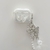 Cute Butterfly Soft Clear Case para Airpods, 3D Case, Pendant Pearl Chain, Acess - Surya Store