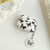 Cute Butterfly Soft Clear Case para Airpods, 3D Case, Pendant Pearl Chain, Acess na internet