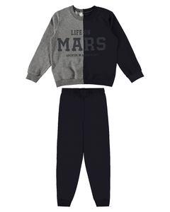 Conjunto Moletom Bicolor Mars na internet