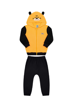 Conjunto Moletom / Pelo Tigre