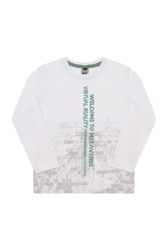 Camiseta Manga Longa Metaverse - Malta