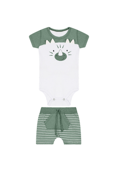 Conjunto Body e Bermuda Saruel