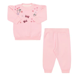 Conjunto Bebê Moletom Laura - loja online