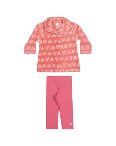 Conjunto Casaco em Pêlo e Legging - comprar online