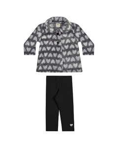 Conjunto Casaco em Pêlo e Legging na internet