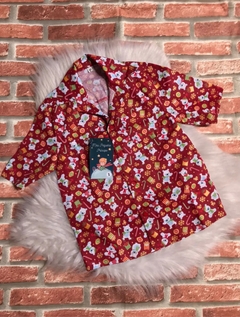 Camisa Urso Vermelho