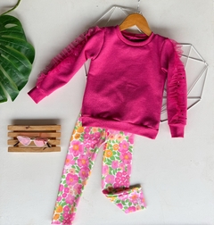 Conjunto De Moletom Amor de Flor - Malta