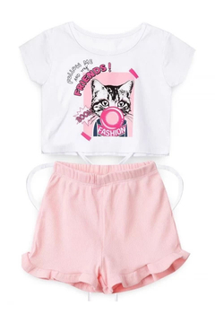 Conjunto Cropped strappy / short - comprar online