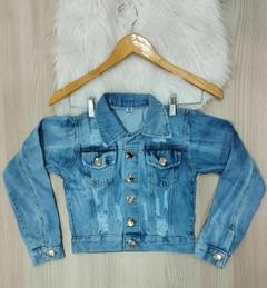 Jaqueta Jeans Cropped
