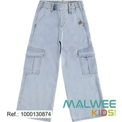 Calça Jeans Wide Leg Malwee na internet