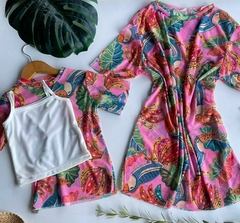 Blusa Tucanos tal Mãe tal Filha na internet