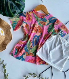Blusa Tucanos tal Mãe tal Filha