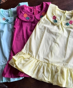 Vestido Trapézio Peter Pan