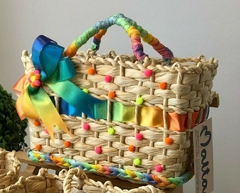 Bolsa de Palha Retangular - comprar online