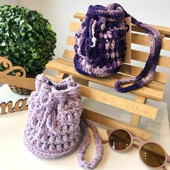 Bolsa Saquinho de Crochê - loja online