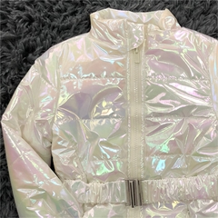 Jaqueta Puffer Holográfica - comprar online