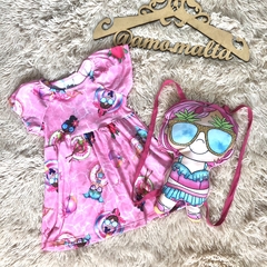 Vestido Pool Party com Mochila