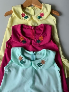 Vestido Trapézio Peter Pan na internet