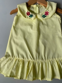 Vestido Trapézio Peter Pan - Malta