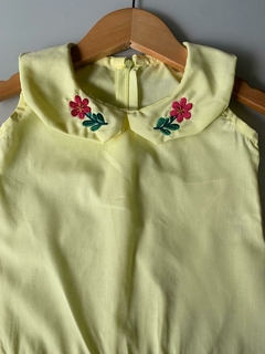 Vestido Trapézio Peter Pan - loja online
