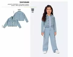 Jaqueta Cropped Jeans Malwee - comprar online