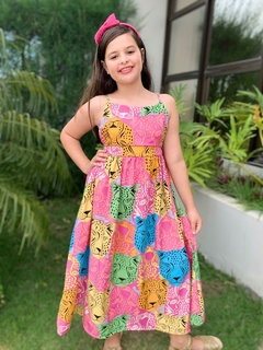 Vestido Onça Pintada