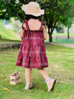Vestido Maria Bonita Xadrez - comprar online