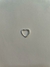 PIERCING CORAÇÃO METADE CRAVEJADO 1CM - comprar online