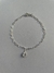 PULSEIRA ELO PORTUGUES C/ 1 GOTA PENDURADA 18CM - comprar online