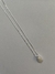 COLAR PINGENTE OVAL COM ZIRCONIAS 12MM 45CM - comprar online