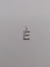 PINGENTE LETRA "E"