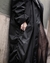 Long nylon trench coat with back bag - buy online