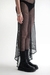 Asymmetrical net dress - online store