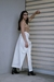 Cotton cargo skirt with straps on internet
