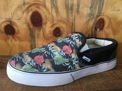 zapatillas spiral talle 41 (27cm)Panchas floreadas LIQUIDACION