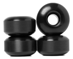 Ruedas 53mm negras lisas