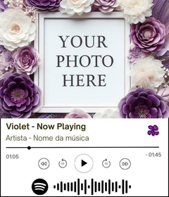 Vela Aromática Personalizada - Spotify - 170g na internet