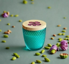 Vela Aromática - Pistache - Violet - Velas Aromáticas