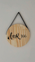 Placa decorativa Lar