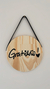 Placa decorativa Gratidão