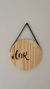 Placa decorativa Lar - comprar online