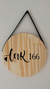 Placa decorativa Lar na internet