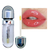 Gloss Labial Brilho Sarah's Beauty com Glitter - loja online